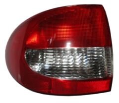 RENAULT MEGANE- 1- 99/02; DIŞ STOP LAMBASI SOL (KIRMIZI/BEYAZ) SEDAN (DUYSUZ) (PLEKSAN)