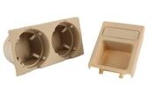 BARDAKLI VE MADENİ PARA KUTUSU (SET-BEJ) BMW E46 98>04