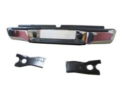 NISSAN SKYSTAR- PICK UP- ND22- 03/12; ARKA TAMPON (NİKELAJLI PLAKA LAMBALI/BAĞLANTI AYAKLI)(FPI)