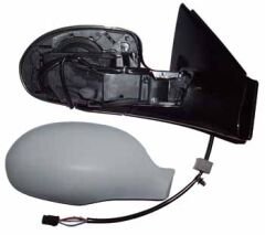 CITROEN C5- 05/08; KAPI AYNASI SAĞ ELEKTRİKLİ/ISITMALI/SENSÖRLÜ 6FİŞLİ GRİ KAPAKLI (TW)