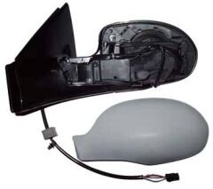 CITROEN C5- 05/08; KAPI AYNASI SOL ELEKTRİKLİ/ISITMALI 5FİŞLİ GRİ KAPAKLI (TW)