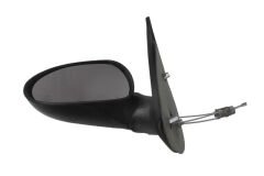 FIAT PALIO- 10/13; KAPI AYNASI SOL MANUEL SİYAH(ER AYNA)