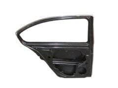 SKODA OCTAVIA- 05/09; ARKA KAPI KOMPLE SOL SİYAH (İCELİ/ÇEKOMASTİKLİ) (TW)