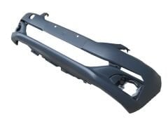 PEUGEOT 301- 17/21; ÖN TAMPON SİYAH (SİS DELİKLİ) (EUROBUMP)