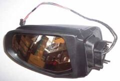 MERCEDES B CLASS- W245- 05/09; KAPI AYNASI SOL ELEKTRİKLİ SİYAH/ISITMALI/SİNYALLİ (5FİŞLİ)