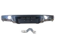 ISUZU D MAX- PICK UP- 17/19; ARKA TAMPON NİKELAJ KAPLAMALI (BAĞLANTI AYAKLARI İLE BİRLİKTE) (TW)