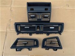 KLİMA KALORİFER IZGARASI ISITMALI (4'LÜ SET KROMLU) BMW F10 +LCI