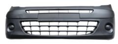 RENAULT KANGOO- 3- 08/13; ÖN TAMPON SİYAH (SİS DELİKSİZ KOMPLE BANTLI) (EUROBUMP)