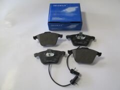 AUDI A4- 05/08; ÖN FREN BALATASI 2,0TFSI/2,7TDI(2KABLOLUDİSK)(155.2x72.7x19.3/15;6.4x73x19.3(BRAMAX)