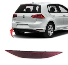 REFLEKTÖR ARKA TAMPON KARARTILMIS SOL GOLF7 2013-2017