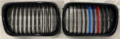ÖN PANJUR BÖBREK SET BMW E36 PIANO SIYAH M-RENKLI 97>99