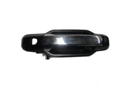 KIA SORENTO- 02/09; ÖN KAPI DIŞ AÇMA KOLU SOL SİYAH (ELCEĞİ NİKELAJLI) (ANAHTAR DELİKLİ) (HUSHAN)