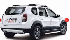DACIA DUSTER- 10/17; ARKA ÇAMURLUK AĞZI PLASTİĞİ SAĞ (DODİK PLASTİĞİ) UZUN SİYAH (YAPIŞKANLI) (TW)