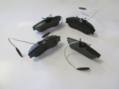 CITROEN BERLINGO- 04/08; ÖN FREN BALATASI (4 KABLOLU)(DİSK) (129,7X56X18,5) (BRAMAX)