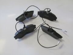 CITROEN XSARA- 98/00; ÖN FREN BALATASI (4 KABLOLU)(DİSK) (129,7X56X18,5) (BRAMAX)