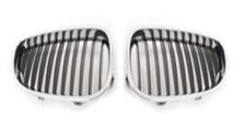 ÖN PANJUR BÖBREK KROM SİYAH SET BMW E60 LCİ 2004-2009