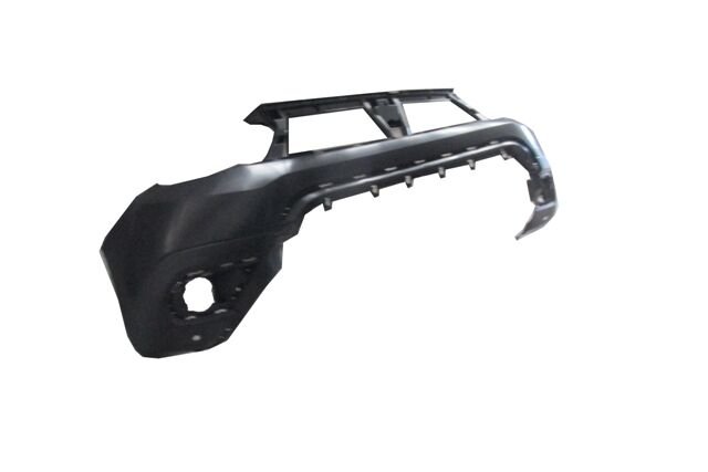 DACIA DUSTER- 18/23; ÖN TAMPON SİYAH SİS DELİKLİ