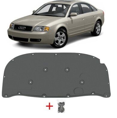 MOTOR KAPUT KEÇESİ KLİPSLİ 1.Kalite-AUDİ A6 1998-2005