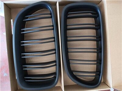 ÖN PANJUR BÖBREK SET MAT SİYAH ÇİFT ÇITA  BMW F10/F11/F18