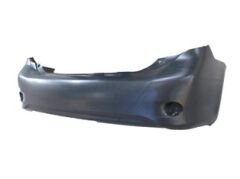 TOYOTA COROLLA- E150- 07/10; ARKA TAMPON SİYAH (REFLEKTÖR DELİKLİ (SENSÖR DELİKSİZ) (MY)