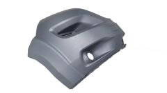 CITROEN JUMPER- 14/24; ÖN TAMPON UCU SAĞ GRİ (SİS DELİKLİ/ÇEKİ KAPAKLI)(DODİKLİ