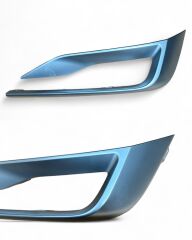 TAMPON SPOYLERİ ARKA MAT GRİ SÜS ÇITASI SOL A6 2019-2024