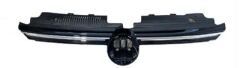 ÖN PANJUR KROM ÇİZGİ PARLAK SİYAH BEYAZ LEDLİ GOLF8 2021>>