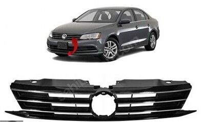 ÖN PANJUR KROMLU PARLAK SİYAH JETTA 2015>>