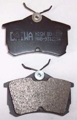 HONDA ACCORD- 01/02; ARKA FREN BALATASI (DİSK) (87X53,2X14) (DAIWA)