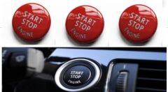 START STOP DÜĞME KAPAĞI KIRMIZI  BMW E60 E90 E84 E70 E71 E72