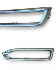 TAMPON SPOYLERİ ARKA ÇERÇEVESİ PARLAK GRİ SOL SLİNE A6 2019-2024