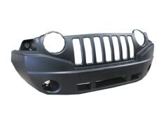 JEEP COMPASS- 07/10; ÖN TAMPON SİYAH (ASTARLI/SİS DELİKLİ) (TYG)