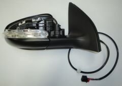 VOLKSWAGEN GOLF- 6- 09/12; KAPI AYNASI SAĞ ELEKTRİKLİ/KAPAKSIZ/CAMSIZ/SİNYALLİ
