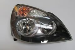 RENAULT CLIO- 2- SD/HB- 02/06; FAR LAMBASI SAĞ ELEKTRİKLİ/MOTORSUZ SİYAH 5FİŞLİ (H1/H7) (AYFAR)