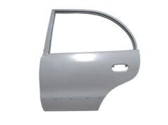 HYUNDAI ACCENT- 98/00; ARKA KAPI KOMPLE SOL BAND DELİKLİ/GRİ BOYALI (BFN)