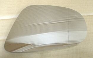 VOLKSWAGEN GOLF- 6- 09/12; AYNA CAMI SOL ISITMALI (BFN)