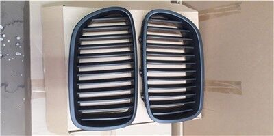 ÖN PANJUR BÖBREK SET  MAT SİYAH  BMW F10/F11/F18