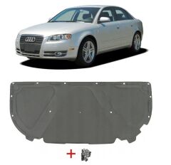 MOTOR KAPUT KEÇESİ KLİPSLİ 1.Kalite-AUDİ A4 2005-2008