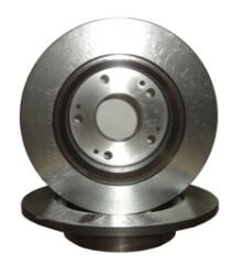 HONDA CIVIC- HB- 02/06; ARKA FREN DİSKİ (DÜZ)(ADET) 2.0cc (260X10X64,15X49X5-2-2)(DAIWA)