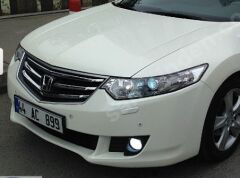 HONDA ACCORD- 12/13; FAR LAMBASI SAĞ ELEKTRİKLİ/MOTORLU/MERCEKLİ/BEYAZ SİNYALLİ (H1/HB3)(FAMELLA)