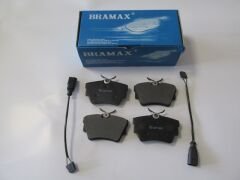 VOLKSWAGEN TRANSPORTER- T4- 96/01; ARKA FREN BALATASI (2 KABLOLU)(DİSK)(94,8X57,4X15)(BRAMAX)