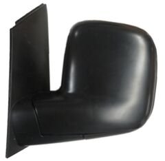 VOLKSWAGEN CADDY- 04/10; KAPI AYNASI SOL MANUEL SİYAH (BAĞLANTI YERİ ALÜMİNYUM) (FAMELLA)