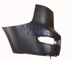 MITSUBISHI OUTLANDER- 08/12; ARKA TAMPON UCU SOL SİYAH (SİS DELİKLİ) (BFN)