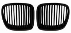 ÖN PANJUR BÖBREK SET MAT SİYAH BMW F10