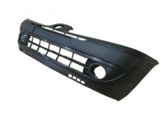 RENAULT CLIO- 2- SD/HB- 02/06; ÖN TAMPON SİYAH (SİS DELİKLİ/KENDİNDEN BANTLI (SİS KAPAKLI)