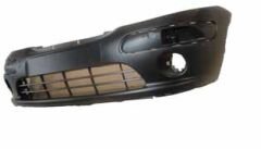 CITROEN C3- 03/05; ÖN TAMPON SİYAH (BANT DELİKLİ/SIS DELİKLİ/PANJURLU/KARLIKSIZ/BRAKETLİ )(EUROBUMP)