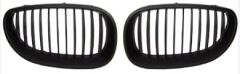 ÖN PANJUR BÖBREK SET BMW E60 + LCI MAT SIYAH  04>09