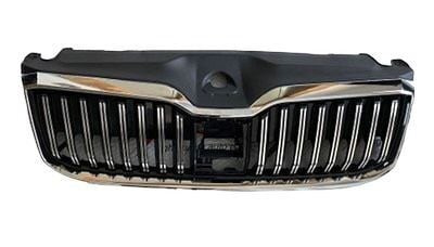 ÖN PANJUR KROM ÇERÇEVE KROM ÇİZGİLİ PARLAK SİYAH ÜST PLASTİK İLE BİRLİKTE SUPERB 2019>>