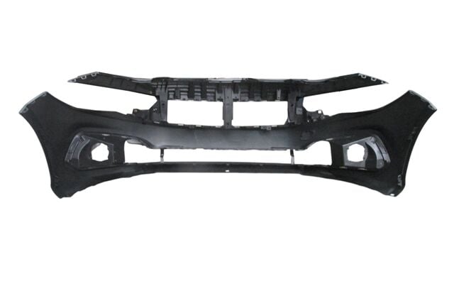 FIAT EGEA- SD/HB- 21/24; ÖN TAMPON SİYAH TAKVİYELİ (ÇEKİ DEMİRİ KAPAKLI/SİS/PANJUR DELİKLİ)