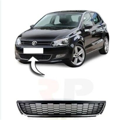 ÖN TAMPON ALT ORTA IZGARA NİKELAJLI  POLO 2010-2014